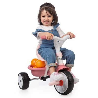 Smoby Tricycle bébé 2 en 1 Be Move Rose 5 Smoby Tricycle bébé 2 en 1 Be Move Rose – Image 3