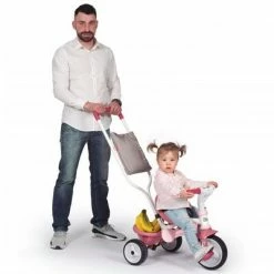 Smoby Tricycle bébé Be Move Comfort Rose -Jouets Soldes image 3 439600