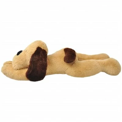 VidaXL Chien-jouet en peluche 160 cm Marron 5 VidaXL Chien-jouet en peluche 160 cm Marron – Image 3