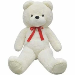 VidaXL Ours en peluche Blanc 242 cm 9 VidaXL Ours en peluche Blanc 242 cm -Jouets Soldes image 3 80148