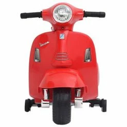 VidaXL Moto jouet électrique Vespa GTS300 Rouge -Jouets Soldes image 3 80307