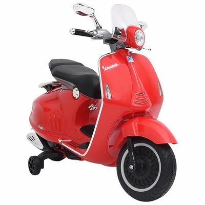VidaXL Moto jouet électrique Vespa GTS300 Rouge 5 VidaXL Moto jouet électrique Vespa GTS300 Rouge – Image 3