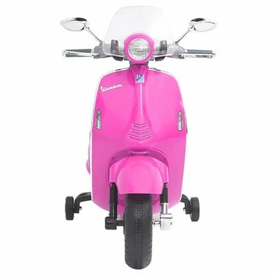 VidaXL Moto jouet électrique Vespa GTS300 Rose 5 VidaXL Moto jouet électrique Vespa GTS300 Rose – Image 3
