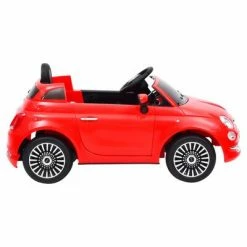 VidaXL Voiture électrique pour enfants Fiat 500 Rouge 10 VidaXL Voiture électrique pour enfants Fiat 500 Rouge -Jouets Soldes image 3 80315