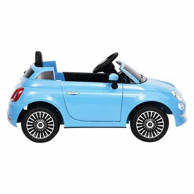 VidaXL Voiture électrique pour enfants Fiat 500 Bleu 5 VidaXL Voiture électrique pour enfants Fiat 500 Bleu – Image 3