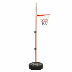 VidaXL Ensemble de basket réglable pour enfants 120 cm -Jouets Soldes image 3 80349