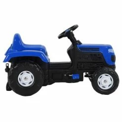VidaXL Tracteur avec pédales pour enfants Bleu 10 VidaXL Tracteur avec pédales pour enfants Bleu -Jouets Soldes image 3 80376