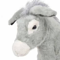 VidaXL Jouet en peluche Âne Gris XXL -Jouets Soldes image 3 91343