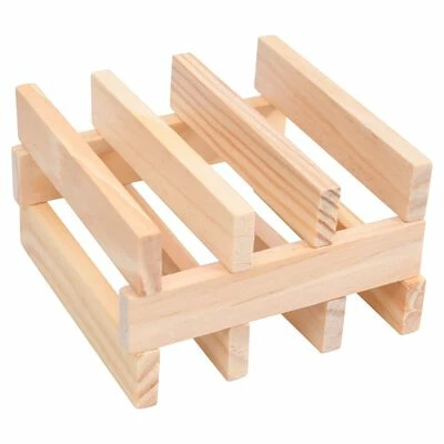 VidaXL Ensemble de blocs de construction en bois 150 pcs Pin peint 5 VidaXL Ensemble de blocs de construction en bois 150 pcs Pin peint – Image 3