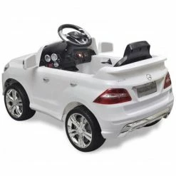 VidaXL Voiture électrique pour enfants Mercedes Benz ML350 Blanc 6 V 11 VidaXL Voiture électrique pour enfants Mercedes Benz ML350 Blanc 6 V -Jouets Soldes image 4 10094