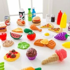 KidKraft Ensemble d'aliments de jeu 65 pcs -Jouets Soldes image 4 425374
