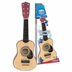 Bontempi Guitare en bois avec 6 cordes pour enfants Noir 55 cm -Jouets Soldes image 4 426498