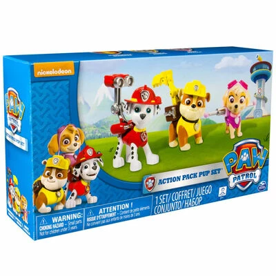 Paw Patrol Pack d'action Chiots Marshall/Skye/Rubble 6 Paw Patrol Pack d'action Chiots Marshall/Skye/Rubble – Image 4