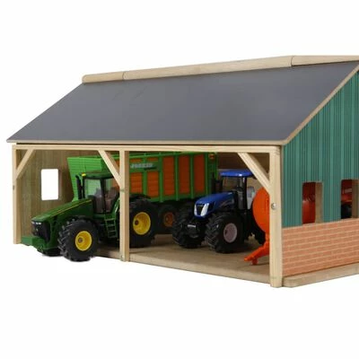 Kids Globe Hangar de ferme pour tracteurs jouets 1:50 6 Kids Globe Hangar de ferme pour tracteurs jouets 1:50 – Image 4
