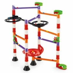 Quercetti Ensemble de circuit à billes Migoga Vortis 75 pcs -Jouets Soldes image 4 439092