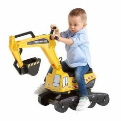 FALK Pelle jouet à enfourcher Power Builder Jaune -Jouets Soldes image 4 440669