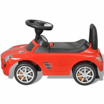 VidaXL Voiture rouge pour enfants Mercedes Benz 6 VidaXL Voiture rouge pour enfants Mercedes Benz – Image 4