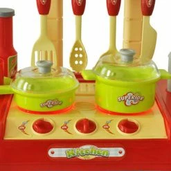 VidaXL Cuisine de jeu avec effets de son et de lumière -Jouets Soldes image 4 80108