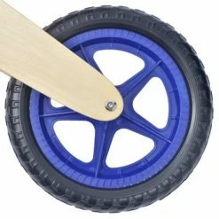 VidaXL Vélo d’équilibre en bois bleu 11 VidaXL Vélo d’équilibre en bois bleu -Jouets Soldes image 4 80138