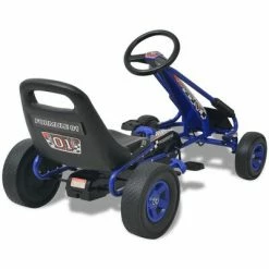 VidaXL Kart à pédale avec siège ajustable Bleu 11 VidaXL Kart à pédale avec siège ajustable Bleu -Jouets Soldes image 4 80152