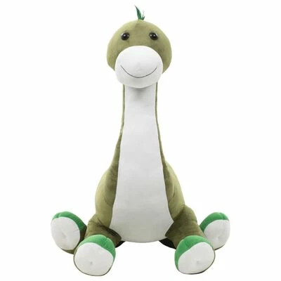 VidaXL dinosaure brontosaure en peluche Vert 6 VidaXL dinosaure brontosaure en peluche Vert – Image 4