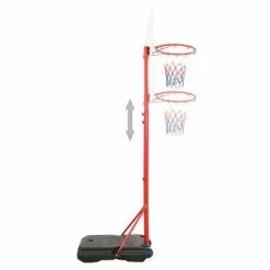VidaXL Ensemble de basket portable réglable 200-236 cm 11 VidaXL Ensemble de basket portable réglable 200-236 cm -Jouets Soldes image 4 80345