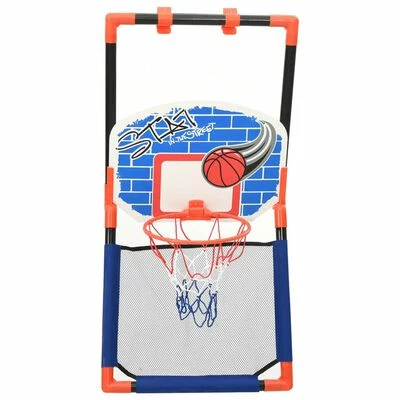 VidaXL Ensemble basket multifonctionnel de porte et mur pour enfants 6 VidaXL Ensemble basket multifonctionnel de porte et mur pour enfants – Image 4