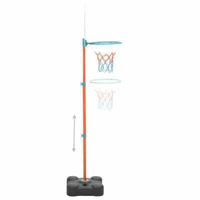 VidaXL Ensemble de jeu de basket-ball portable réglable 109-141 cm 6 VidaXL Ensemble de jeu de basket-ball portable réglable 109-141 cm – Image 4