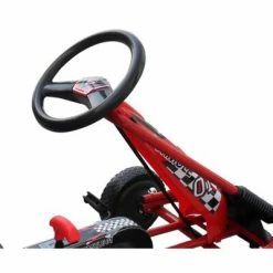 VidaXL Kart à pédales pour enfants Rouge 10 VidaXL Kart à pédales pour enfants Rouge -Jouets Soldes image 4 90255