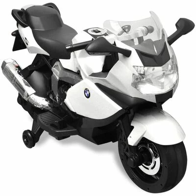 VidaXL Moto électrique enfant BMW 283 Blanc 6 V 7 VidaXL Moto électrique enfant BMW 283 Blanc 6 V – Image 5
