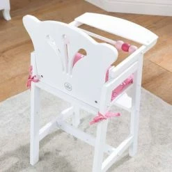 KidKraft Chaise haute de poupée Lil' 34,3 x 31 x 57,8 cm Blanc 61101 -Jouets Soldes image 5 417871