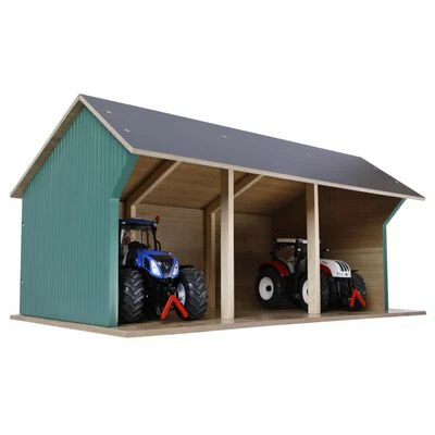 Kids Globe Hangar de ferme pour tracteurs jouet Petit 1:32 Bois 610192 7 Kids Globe Hangar de ferme pour tracteurs jouet Petit 1:32 Bois 610192 – Image 5