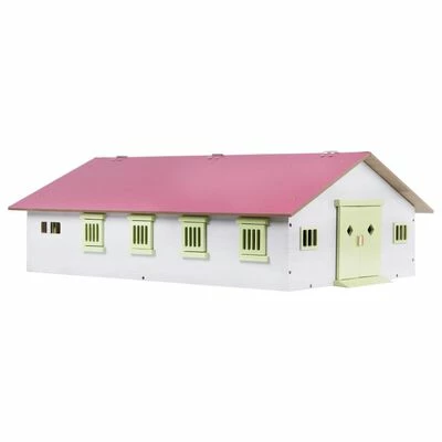 Kids Globe Écurie de chevaux avec 9 box à cheveux 1:232 Rose 610188 7 Kids Globe Écurie de chevaux avec 9 box à cheveux 1:232 Rose 610188 – Image 5