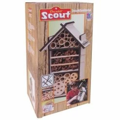 Scout Hôtel à insectes 9,5x16x28 cm Bois -Jouets Soldes image 5 436019