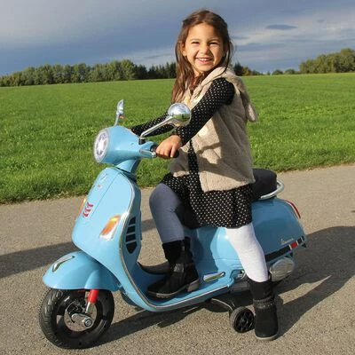 JAMARA Voiture jouet Vespa GTS 125 Bleu 12 V 7 JAMARA Voiture jouet Vespa GTS 125 Bleu 12 V – Image 5