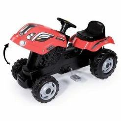 Smoby Tracteur à enfourcher enfant avec remorque Farmer XL Rouge -Jouets Soldes image 5 439591