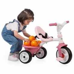 Smoby Tricycle bébé 2 en 1 Be Move Rose 12 Smoby Tricycle bébé 2 en 1 Be Move Rose -Jouets Soldes image 5 439598