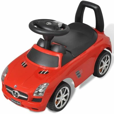 VidaXL Voiture rouge pour enfants Mercedes Benz 7 VidaXL Voiture rouge pour enfants Mercedes Benz – Image 5