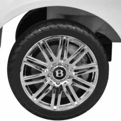 VidaXL Voiture à pousser par pied pour enfants Bentley Blanc -Jouets Soldes image 5 80091
