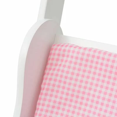 VidaXL Poussette pour poupée Bois 53 x 25,7 x 50 cm Blanc 7 VidaXL Poussette pour poupée Bois 53 x 25,7 x 50 cm Blanc – Image 5