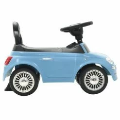 VidaXL Voiture à chevaucher Fiat 500 Bleu -Jouets Soldes image 5 80216