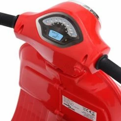 VidaXL Moto jouet électrique Vespa GTS300 Rouge -Jouets Soldes image 5 80307