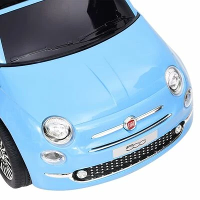 VidaXL Voiture électrique pour enfants Fiat 500 Bleu 7 VidaXL Voiture électrique pour enfants Fiat 500 Bleu – Image 5