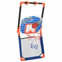 VidaXL Ensemble basket multifonctionnel de porte et mur pour enfants 12 VidaXL Ensemble basket multifonctionnel de porte et mur pour enfants -Jouets Soldes image 5 80350