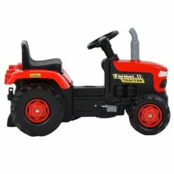 VidaXL Tracteur avec pédales pour enfants Rouge et noir 12 VidaXL Tracteur avec pédales pour enfants Rouge et noir -Jouets Soldes image 5 80379