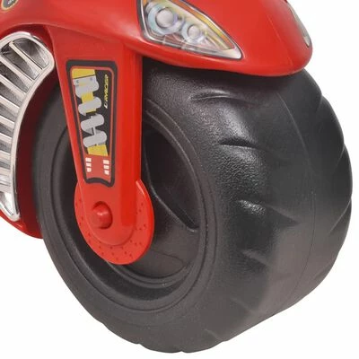 VidaXL Moto à chevaucher enfant Plastique Rouge 8 VidaXL Moto à chevaucher enfant Plastique Rouge – Image 6