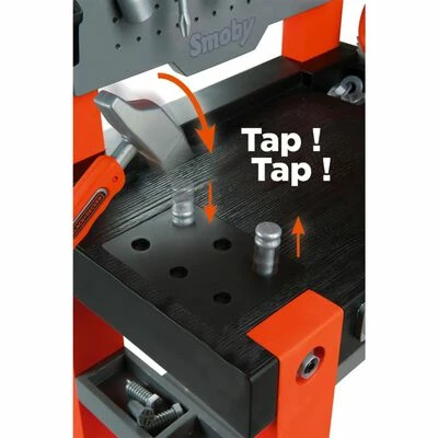 Smoby Établi pour enfants BLACK+DECKER Bricolo One 8 Smoby Établi pour enfants BLACK+DECKER Bricolo One – Image 6