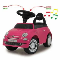 JAMARA Voiture à pousser Fiat 500 Rose -Jouets Soldes image 6 437236