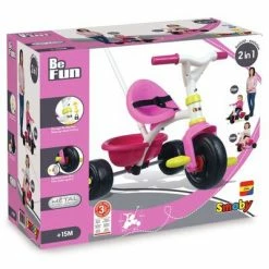 Smoby Tricycle bébé 2 en 1 Be Fun Rose -Jouets Soldes image 6 439595