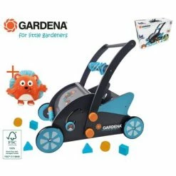 GARDENA Tondeuse à gazon jouet en bois Bleu et noir 13 GARDENA Tondeuse à gazon jouet en bois Bleu et noir -Jouets Soldes image 6 441166